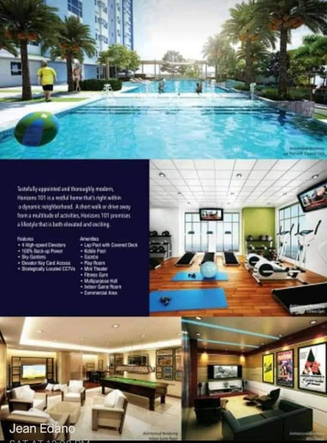 Horizon 101 A4 Near Robinson Mall Free Pool Wifi Cebu Buitenkant foto